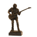 Música Decor Bronze Estátua Performer Carving Bronze Escultura Tpy-749